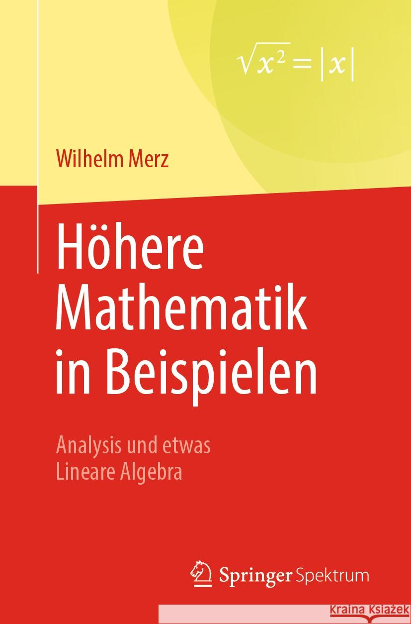 Höhere Mathematik in Beispielen Merz, Wilhelm 9783662680872