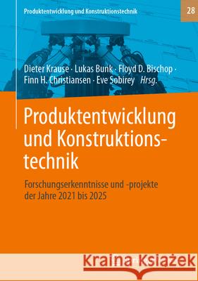 Produktentwicklung und Konstruktionstechnik  9783662721308 Springer Vieweg