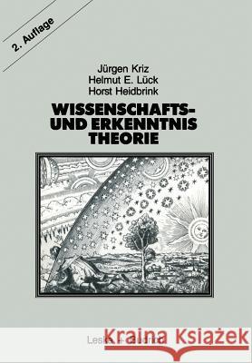 Wissenschafts- Und Erkenntnistheorie: Eine Einführung Für Psychologen Und Humanwissenschaftler Kriz, Jürgen 9783663014959