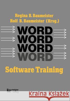 Word Software Training Sabine Dombrowski Sabine Dombrowski 9783663019916 Springer