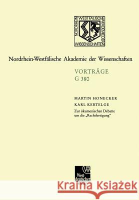 Zur Ökumenischen Debatte Um Die 