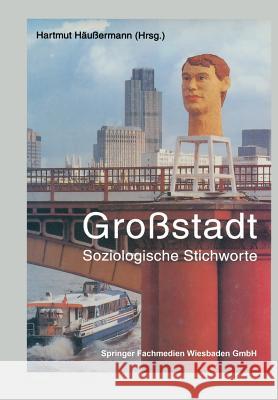 Großstadt: Soziologische Stichworte Häussermann, Hartmut 9783663102038 Vs Verlag Fur Sozialwissenschaften