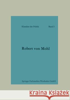 Politische Schriften Klaus Vo 9783663185840