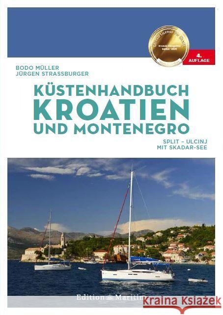 Küstenhandbuch Kroatien und Montenegro Müller, Bodo, Straßburger, Jürgen 9783667117489