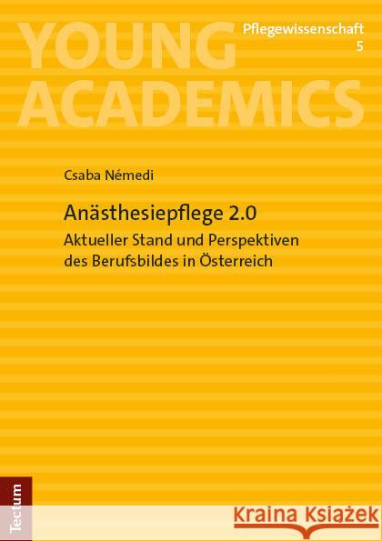 Anästhesiepflege 2.0 Némedi, Csaba 9783689000318