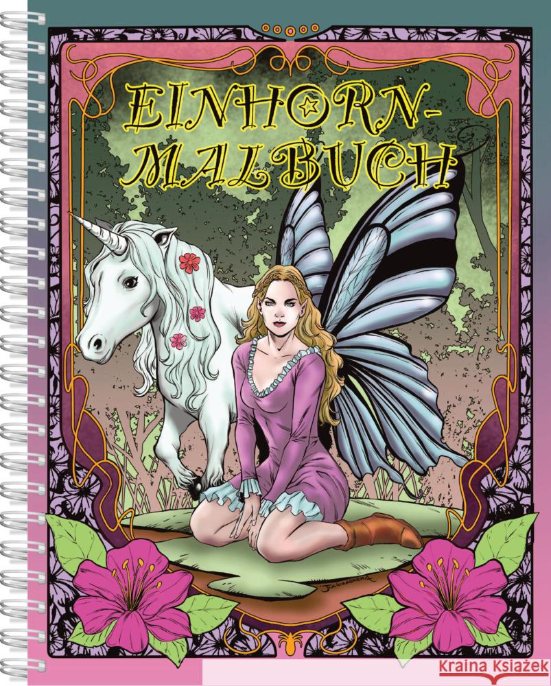 Einhorn-Malbuch Topulo-Verlag 9783689050801