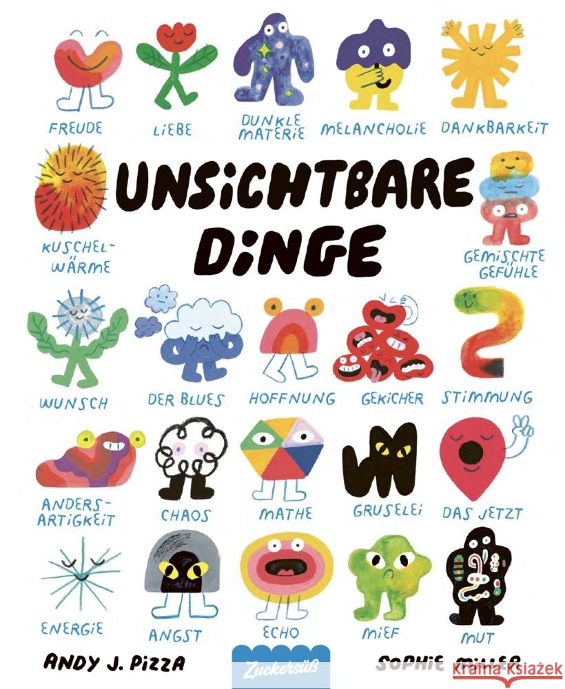 Unsichtbare Dinge Pizza, Andy J., Miller, Sophie 9783689970000