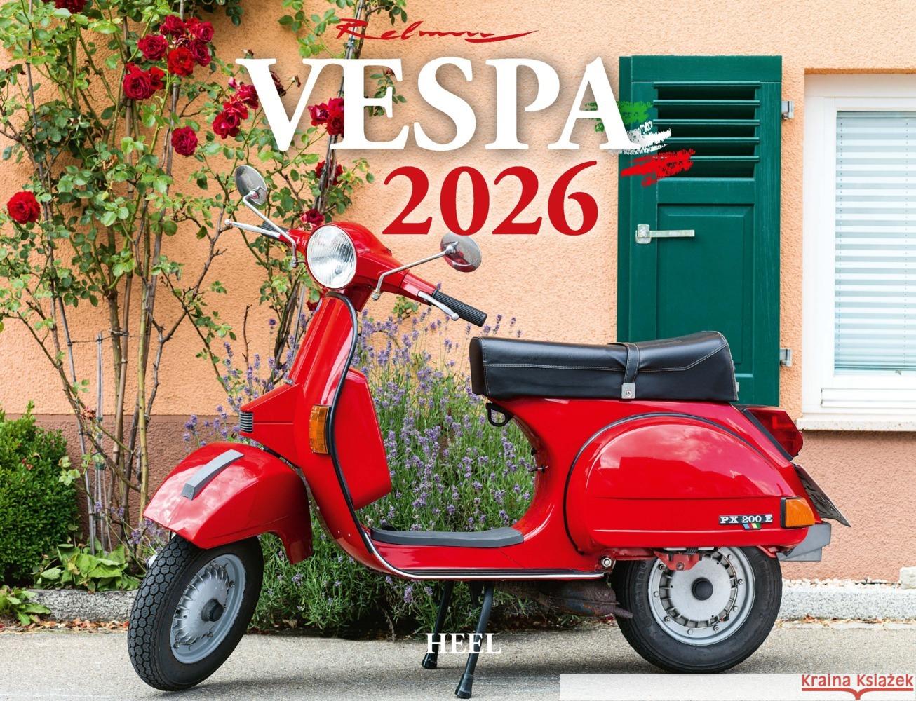 Kalender Vespa 2026 Eintragkalender Rebmann, Dieter 9783690190206