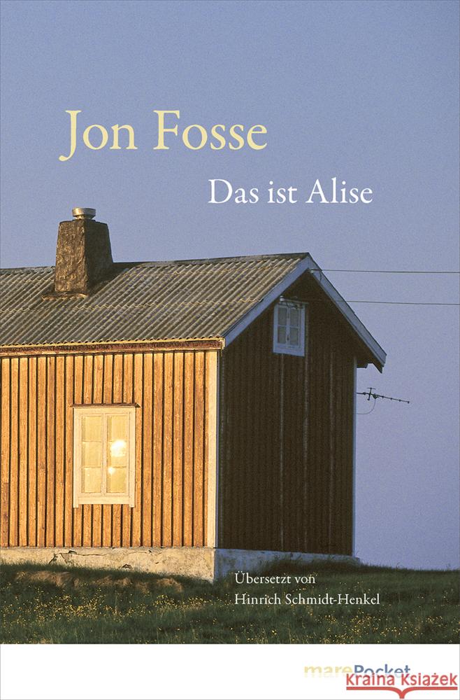 Das ist Alise Fosse, Jon 9783690940023
