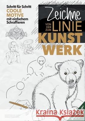 Einfach Zeichnen lernen und ?ben - auch Anf?nger: Zeichenbuch zum Zeichnen lernen mit Bleistift, Schritt Anleitungen und einfachem Schraffieren Birgit Bravo 9783691049978