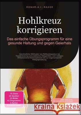 Hohlkreuz korrigieren: Das einfache ?bungsprogramm f?r eine gesunde Haltung und gegen Geierhals Donar A. I. Saage 9783691413250 Saage Media Gmbh