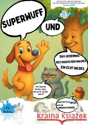 Superwuff und das Geheimnis des Magischen Waldes Ein echt wildes Abenteuer voller Witze, Wuff und ?berraschungen!: Mehr als ein Comic: Lies mit Witz, Emma-Johanna Winterberg Benno Falk 9783695189601