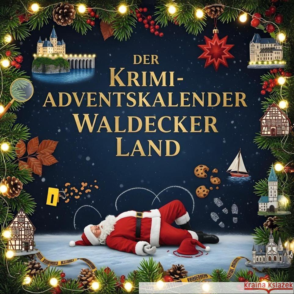 Der Krimi-Adventskalender Waldecker Land Huber, Florian 9783695300679 FlipFlop