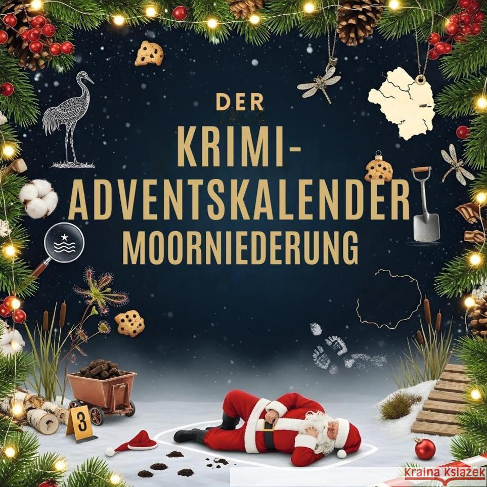 Der Krimi-Adventskalender Diepholzer Moorniederung Schäfer, Eva 9783695306060
