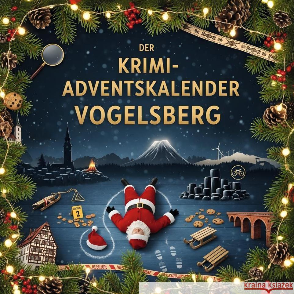 Der Krimi-Adventskalender Vogelsberg Wolf, Louis 9783695306084