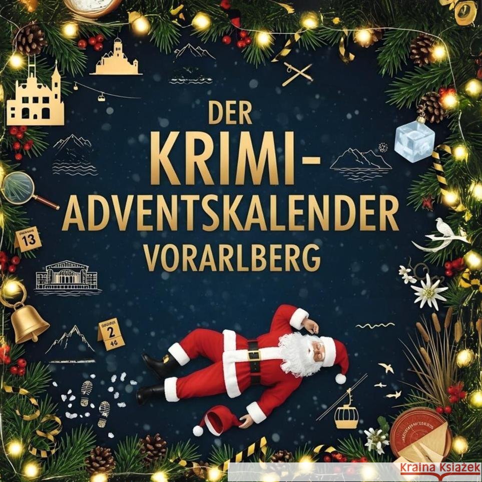 Der Krimi-Adventskalender Vorarlberg Krüger, Louis 9783695306411