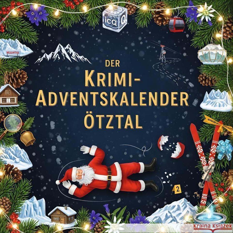 Der Krimi-Adventskalender Ötztal Werner, David 9783695306541