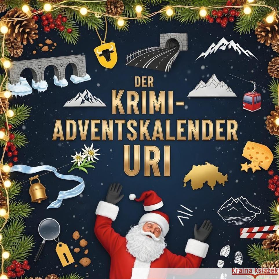 Der Krimi-Adventskalender Uri Horn, Henry 9783695306695