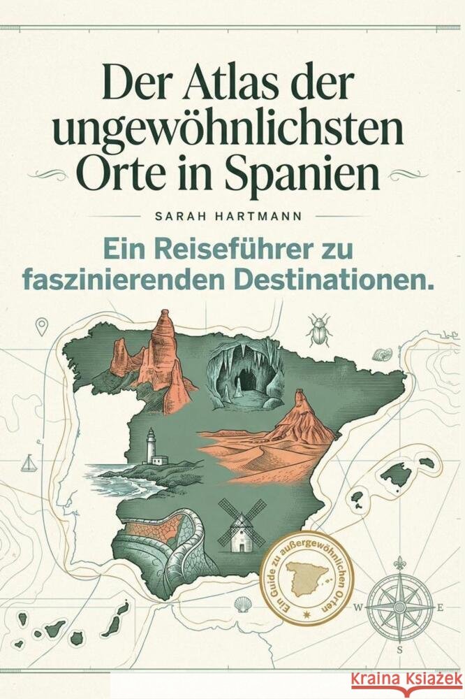 Der Atlas der ungewöhnlichsten Orte in Spanien Hartmann, Sarah 9783695394791