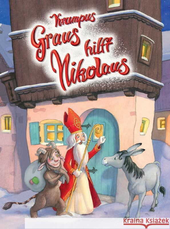 Krampus Graus hilft Nikolaus Holzinger, Michaela 9783700445593