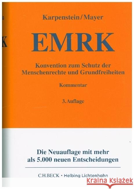 EMRK Karpenstein, Ulrich, Mayer, Franz C. 9783700799863