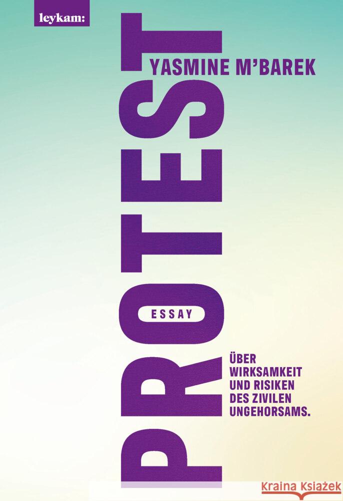 Protest M'Barek, Yasmine 9783701183050