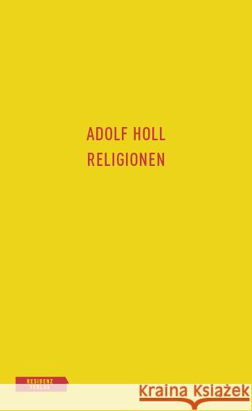 Religionen Holl, Adolf 9783701735419