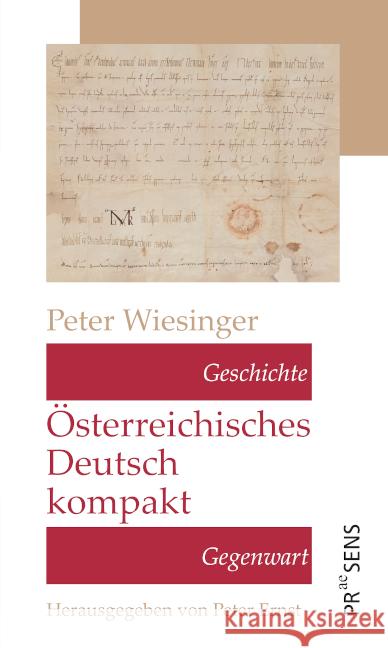 Österreichisches Deutsch kompakt Wiesinger, Peter 9783706911771