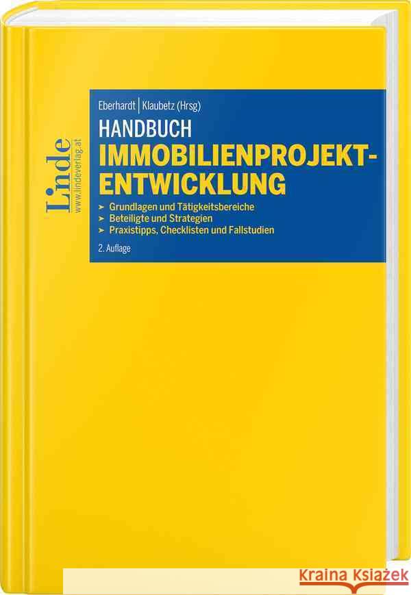 Handbuch Immobilienprojektentwicklung Kovar, Herbert, Aigner, Alois, Bauernfeind, Sandra 9783707331387