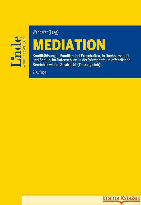Mediation Ferz, Sascha, Wanderer, Ulrich, Hütter, Anton 9783707346114