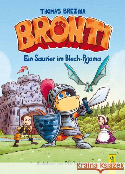 Bronti - Ein Saurier im Blech-Pyjama Brezina, Thomas 9783707419269