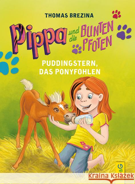 Pippa und die Bunten Pfoten - Puddingstern, das Ponyfohlen Brezina, Thomas 9783707420739