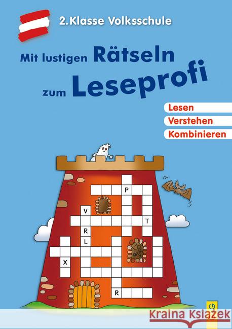 Mit lustigen Rätseln zum Leseprofi - 2. Klasse Volksschule : Lesen. Verstehen. Kombinieren. Thabet, Edith 9783707421125 G & G Verlagsgesellschaft