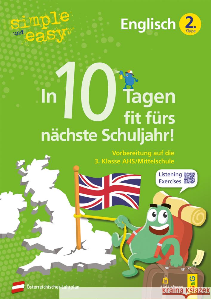 simple und easy In 10 Tagen fit fürs nächste Schuljahr! Englisch 2 Hofmann, Axel 9783707425093 G & G Verlagsgesellschaft