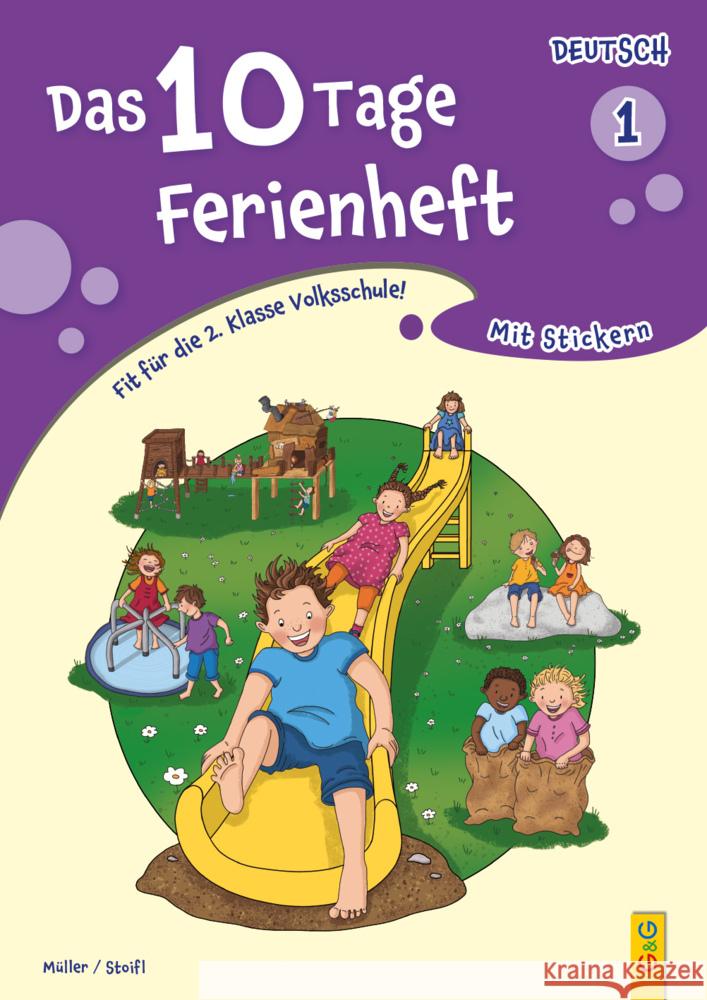 Das 10 Tage Ferienheft Deutsch 1 Müller, Verena, Stoifl, Erika 9783707425406
