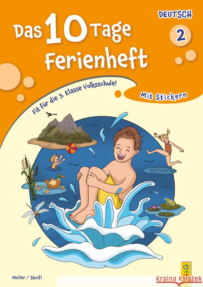 Das 10 Tage Ferienheft Deutsch 2 Müller, Verena, Stoifl, Erika 9783707425413