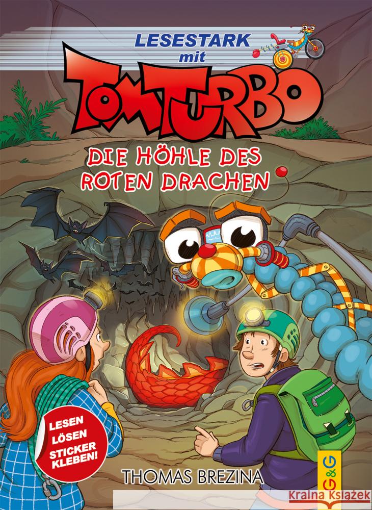 Tom Turbo - Lesestark - Die Höhle des roten Drachen Brezina, Thomas 9783707426717