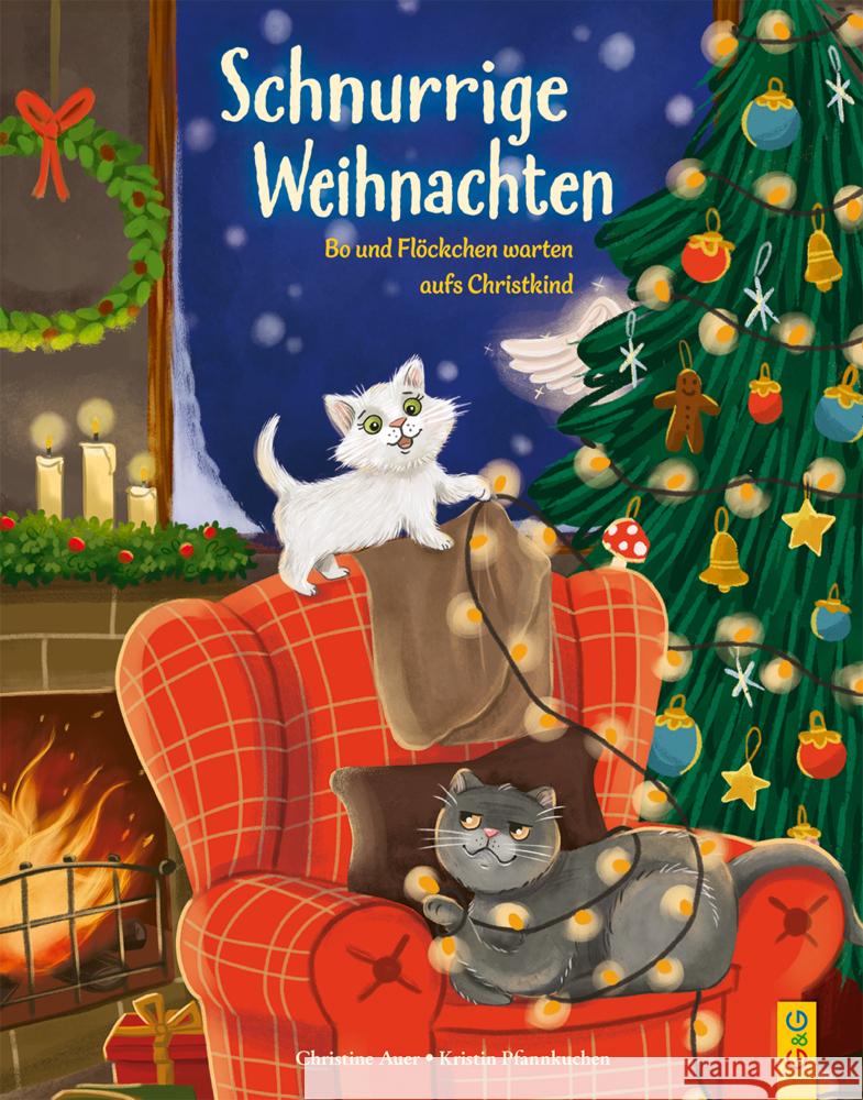 Schnurrige Weihnachten - Bo und Flöckchen warten aufs Christkind Auer, Christine 9783707426878