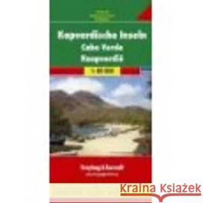 Cape Verde Islands Road Map 1:80 000  9783707900255 Freytag-Berndt