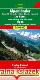 Mapa samochodowa - Alpy - Austria.. 1:500 000  9783707904253 FREYTAG-BERNDT