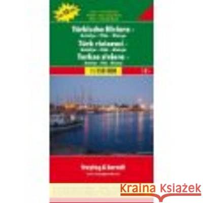 Turkish Riviera - Antalya - Side - Alanya Road Map 1:150 000  9783707907698 Freytag-Berndt