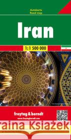 Iran, Autokarte : Touristische Informationen, Citypläne, Ortsregister    9783707909777 Freytag-Berndt u. Artaria