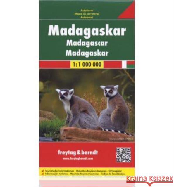 Madagascar Road Map 1:1 000 000 Freytag-Berndt 9783707914139