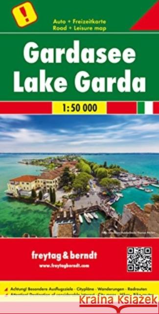 Lake Garda Road Map 1:50 000 Freytag-Berndt 9783707917437