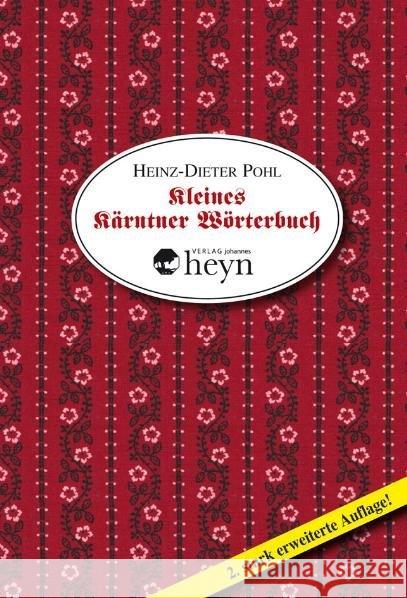 Kleines Kärntner Wörterbuch   9783708402437 Libri ORPHANS ONLY