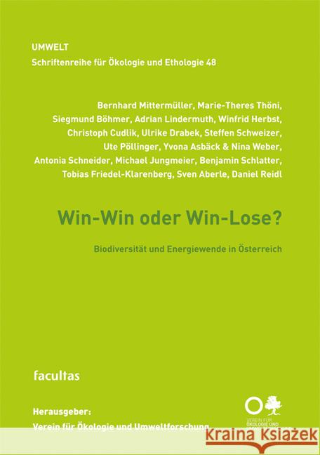 Win-Win oder Win-Lose? Mittermüller, Bernhard, Asbäck, Yvona, Weber, Nina 9783708923383 Facultas