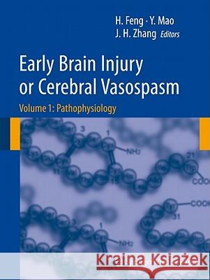 Early Brain Injury or Cerebral Vasospasm, Volume 1: Pathophysiology Feng, Hua 9783709103524 Not Avail