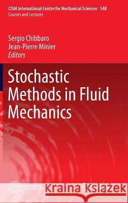 Stochastic Methods in Fluid Mechanics Jean-Pierre Minier Sergio Chibbaro 9783709116210 Springer