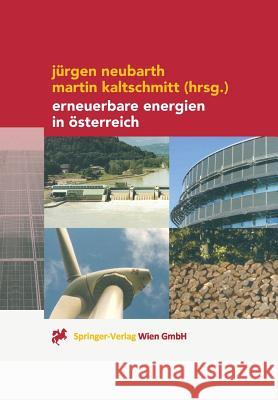 Erneuerbare Energien in Österreich: Systemtechnik, Potenziale, Wirtschaftlichkeit, Umweltaspekte Neubarth, Jürgen 9783709137574 Springer