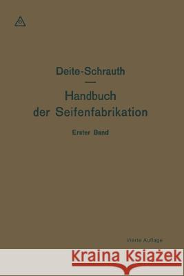 Hausseifen, Textilseifen Und Seifenpulver Spangenberg, Otto 9783709156698 Springer